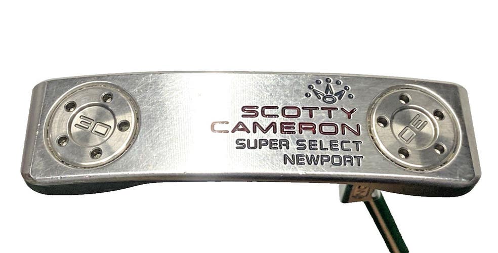 Scotty Cameron Super Select Newport Putter Steel 34.5" RH Titleist Cover Beauty