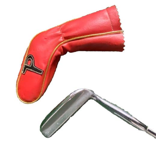 Palm Springs New Yorker Blade Putter 35" Steel RH Nice Grip Great Headcover