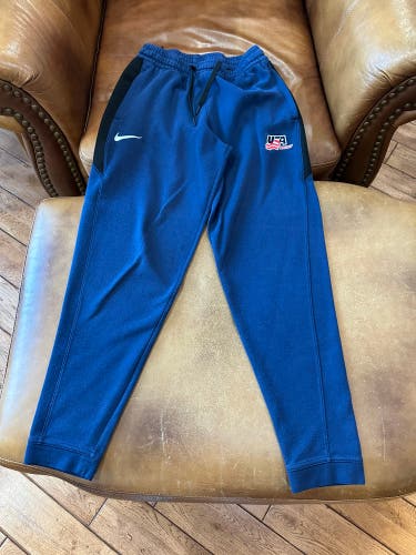 Team USA hockey Large Men's Nike Pants (Used)
