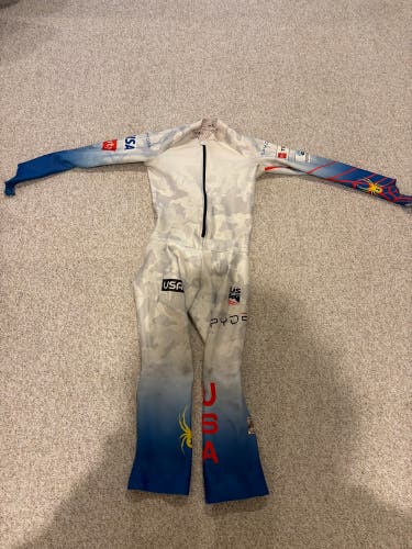 Men's Medium Spyder U.S. Ski Team Ski Suit (Used) FIS Legal