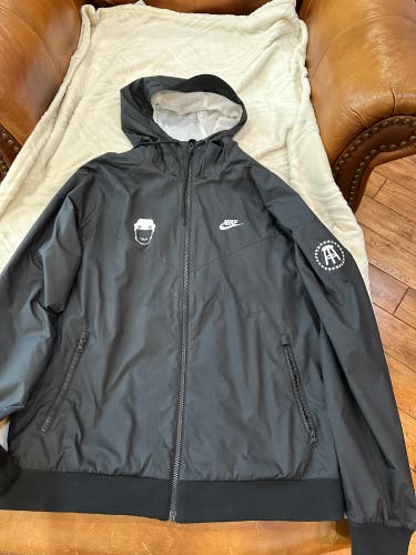 Barstool Spittin Chiclets Black Men's Large Nike Jacket (Used)