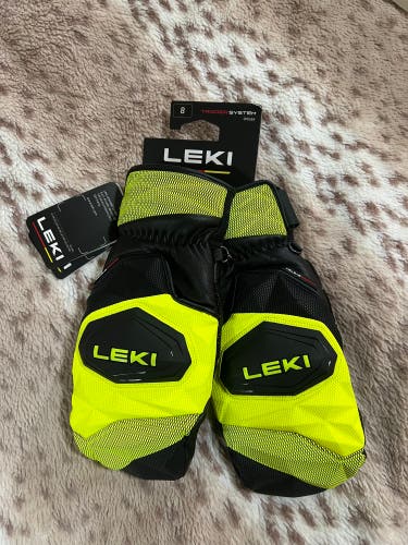 Leki WCR Venom SL 3D Mitten - NEW - Size 8 Unisex