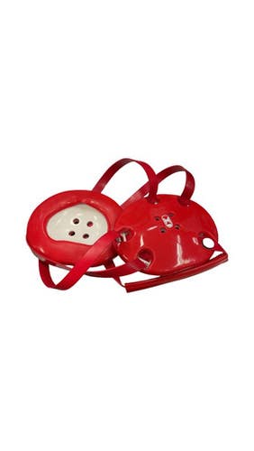 Used Cliff Keen KEEN CLASSIC Wrestling Headgear Red 11859-S000030091