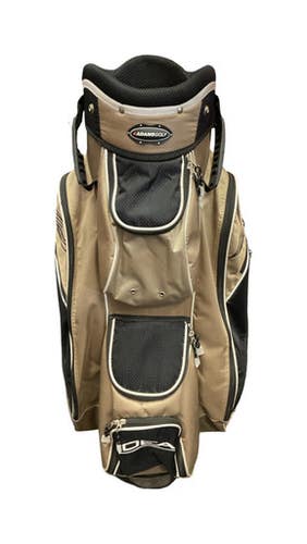 Used Adams Golf IDEA Mens Cart Bag Tan 11859-S000030074