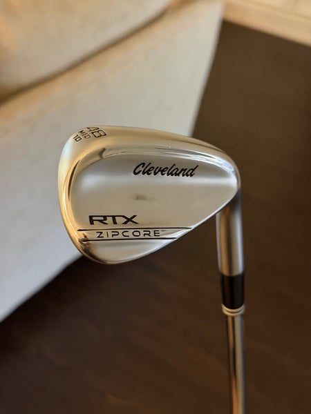 Men's Cleveland RTX Zipcore Right Handed Wedge Stiff Flex 48 Degree Steel Shaft (Used)