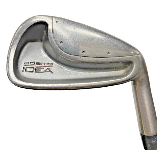 Adams Idea 6 Iron Men's RH Aldila SuperShaft Regular Flex Graphite 38" New Grip
