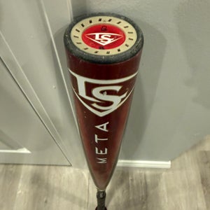 Loaded Bat - 39/29 Louisville Slugger META- 35-50 Feet extra to ball.  Shaved/Rolled/Heat/Poxy
