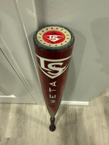 Loaded Bat - 39/29 Louisville Slugger META- 35-50 Feet extra to ball.  Shaved/Rolled/Heat/Poxy