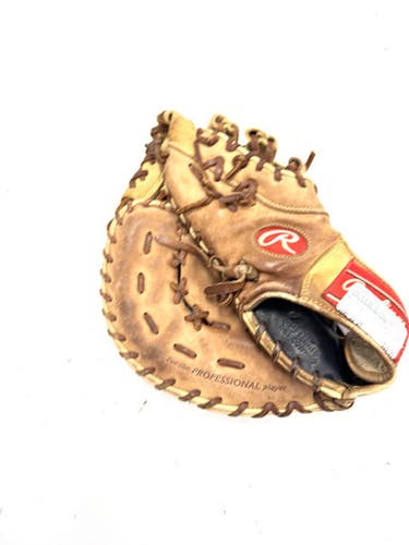 Used Rawlings GOLD GLOVE ELITE GG 13 INCH BB/SB First Base LH Throw Brown 13" 11860-S000306889
