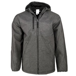 Adidas Game Built Jacket Men's Black Hooded Long Sleeve Full Zip Active APP2350