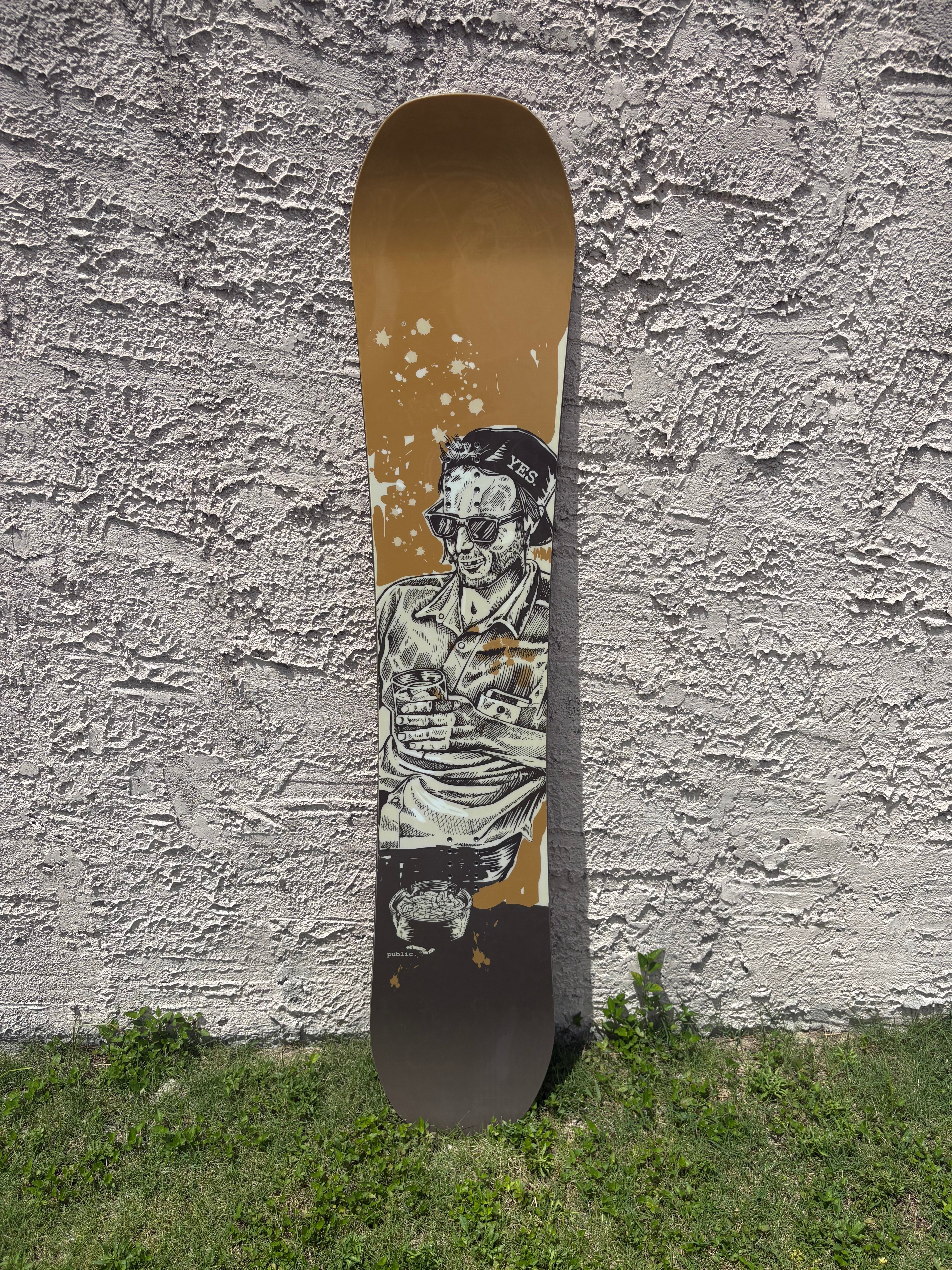 151cm Salomon Sanchez Snowboard With Salomon Rhythm Bindings