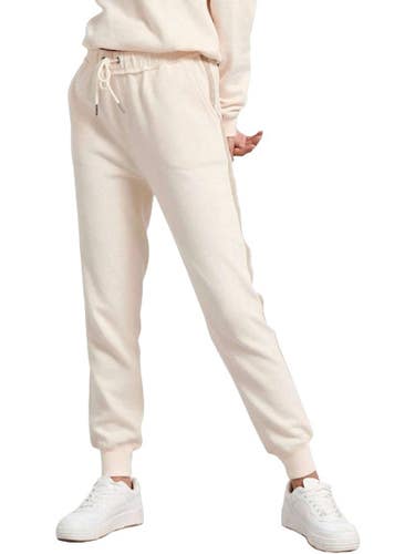 The North Face NF0A84FZ5E3 Sweatpants Women White Heavyweight Relaxed Fit CLO602