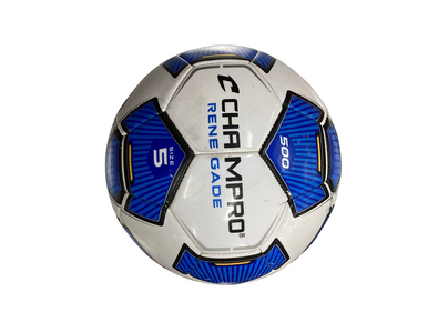 Used Champro RENEGADE 500 All Size Soccer Ball Royal Blue 5 11613-S000179899