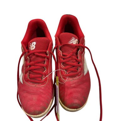 Used New Balance NEW 4040 BB/SB Cleats Red Junior 04 11847-S000034289
