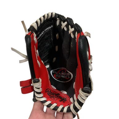 Used Rawlings BB/SB Glove T-ball Red 8" 11847-S000034279