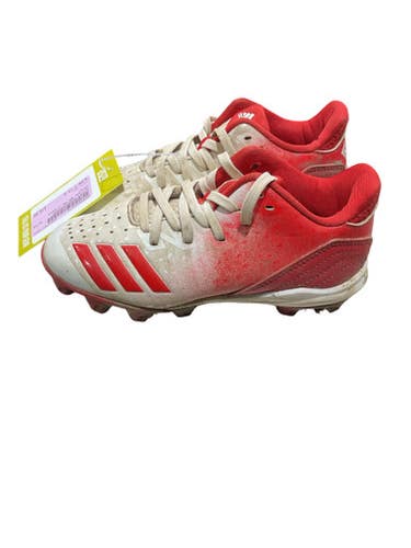 Used Adidas BB/SB Cleats Red Youth 13.0 11847-S000034274