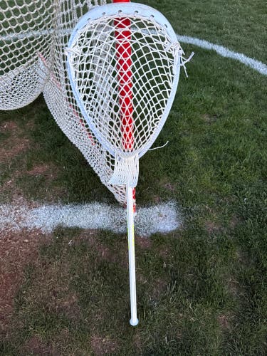 FOR SALE: StringKing Mark 2G Goalie Head + Nike Surge Elite Shaft (Volt) – Lightly Used for coaching