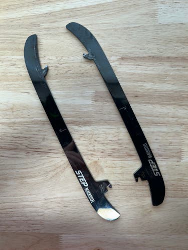 CCM Black Step Steel 271mm Ottawa Senators Pro Stock Skate Blades / Runners (Used)