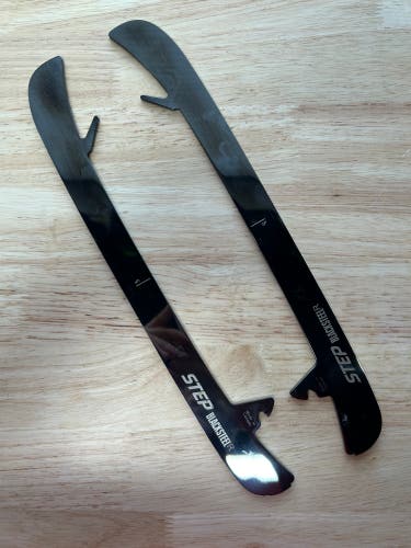 CCM Black Step Steel 287mm Buffalo Sabres Pro Stock Skate Blades / Runners (Used)