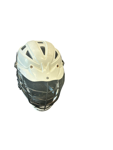 Used Cascade CPVR Lacrosse Helmet White One Size 11682-S000130721