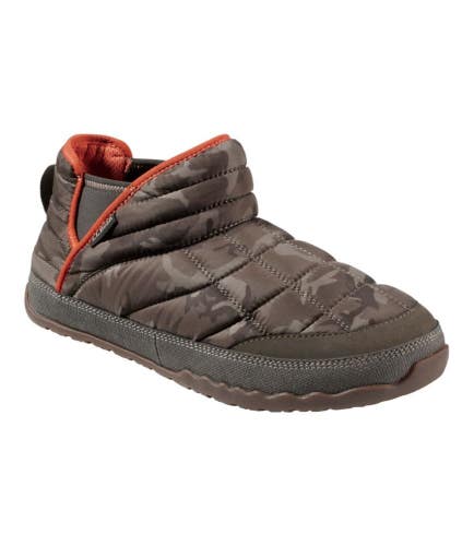 L.L. Bean Mountain Classic Quilted Ankle Boots II 522540 Mens Loden Camo ACAD198