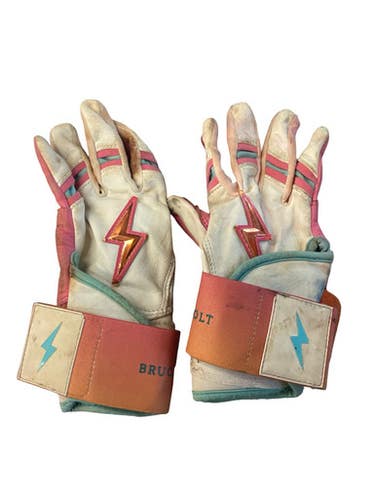 Used BB/SB Batting Gloves White SM 11760-S000090469