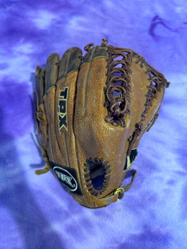 Brown Louisville Slugger TPX PRO RH Outfield Baseball Glove 12.75" (Used)