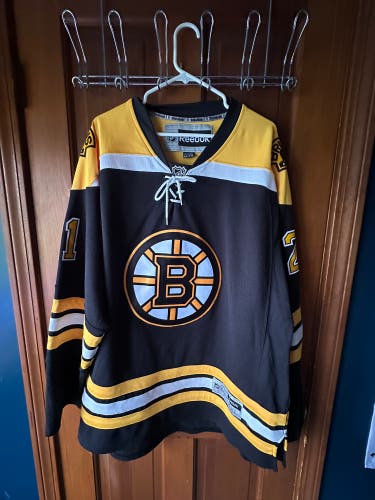 SIGNED XXL Loui Eriksson Boston Bruins Jersey (Used)