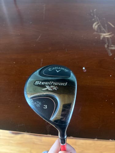 Men's Callaway Steelhead XR Right Handed Fairway Wood Regular Flex 3 Wood (Used)