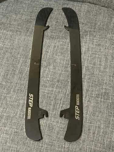 Step BlackSteel Reload Pro Stock Hockey Steel Runners, Size 287