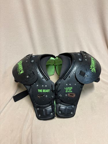 Large Youth Buddys All Star Shoulder Pads (Used)