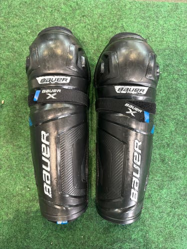 Intermediate Bauer X Shin Pads 13" (Used)