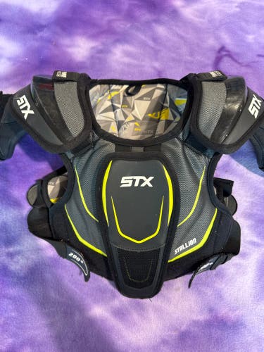 Small Youth STX Stallion 200+ Shoulder Pads (Used)