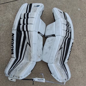 32+2" Vaughn Velocity V9 Pro SR Goalie Leg Pads (Used)