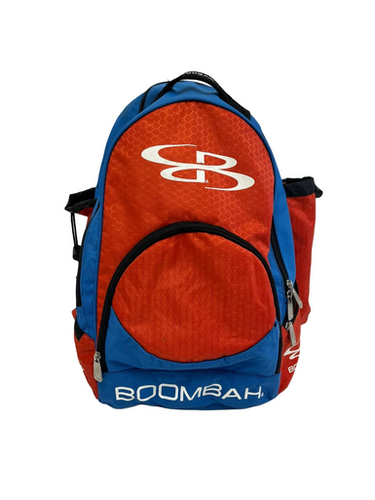 Used BoomBah BACKPACK BAG BB/SB Player Backpack Royal Blue And Orange 11692-S000149417