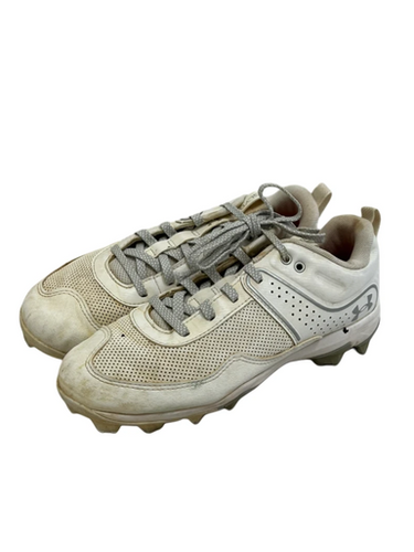 Used Under Armour GLYDE BB/SB Cleats White Junior 05 11692-S000149100