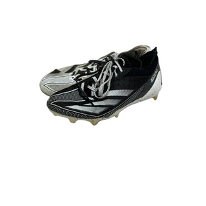 Used Adidas ADIZERO Adult FB Cleats Black And White Senior 7 11692-S000149141