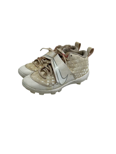 Used Nike TROUT BB/SB Cleats White Junior 04 11692-S000149189