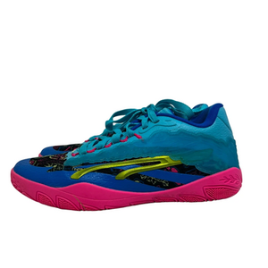 Used Puma STEWIE 3 TOKYO NIGHTS Basketball Shoes W Royal Blue Senior 9.5 11692-S000149207
