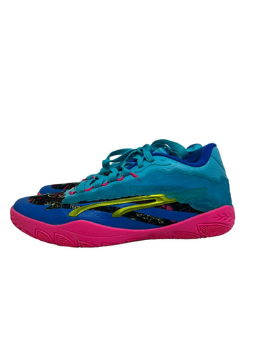 Used Puma STEWIE 3 TOKYO NIGHTS Basketball Shoes W Royal Blue Senior 9.5 11692-S000149207