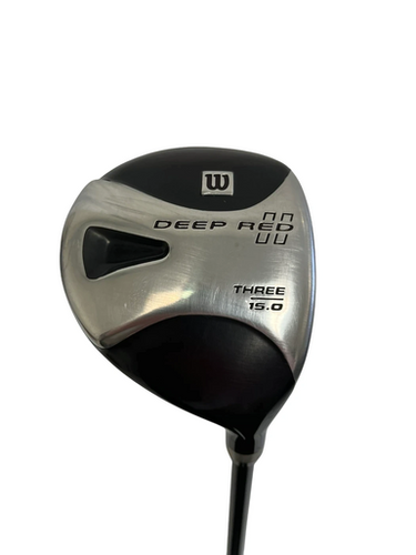 Used Wilson DEEP RED Mens Fairway Wood RH 3 Wood 11692-S000149232