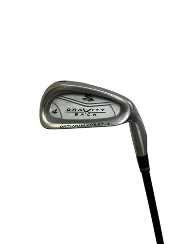 Used Cobra GRAVITY BACK Mens Individual Iron RH 4 Iron 11692-S000149246