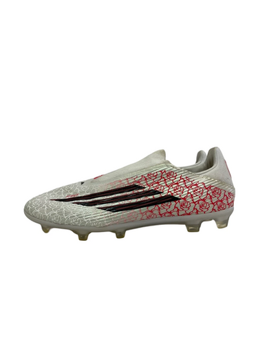 Used Adidas F50 LEAGUE LAMINE YAMAL Soccer Cleats White Senior 9 11692-S000149266