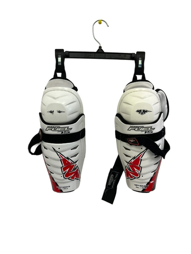 Used Mission FUEL 75 Youth Shin Guards White 10" 11692-S000149303