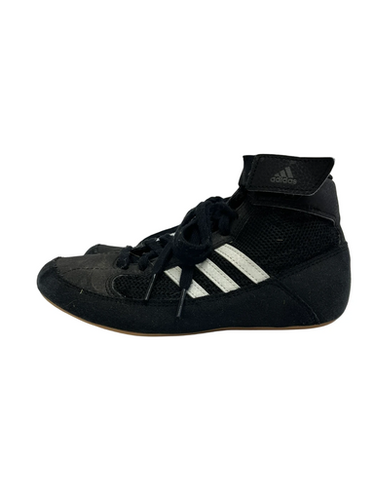 Used Adidas HVC Wrestling Shoes Black Junior 01.5 11692-S000149326