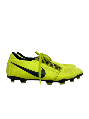 Used Nike PHANTOM VNM Soccer Cleats Optic Yellow Senior 7 11692-S000149336