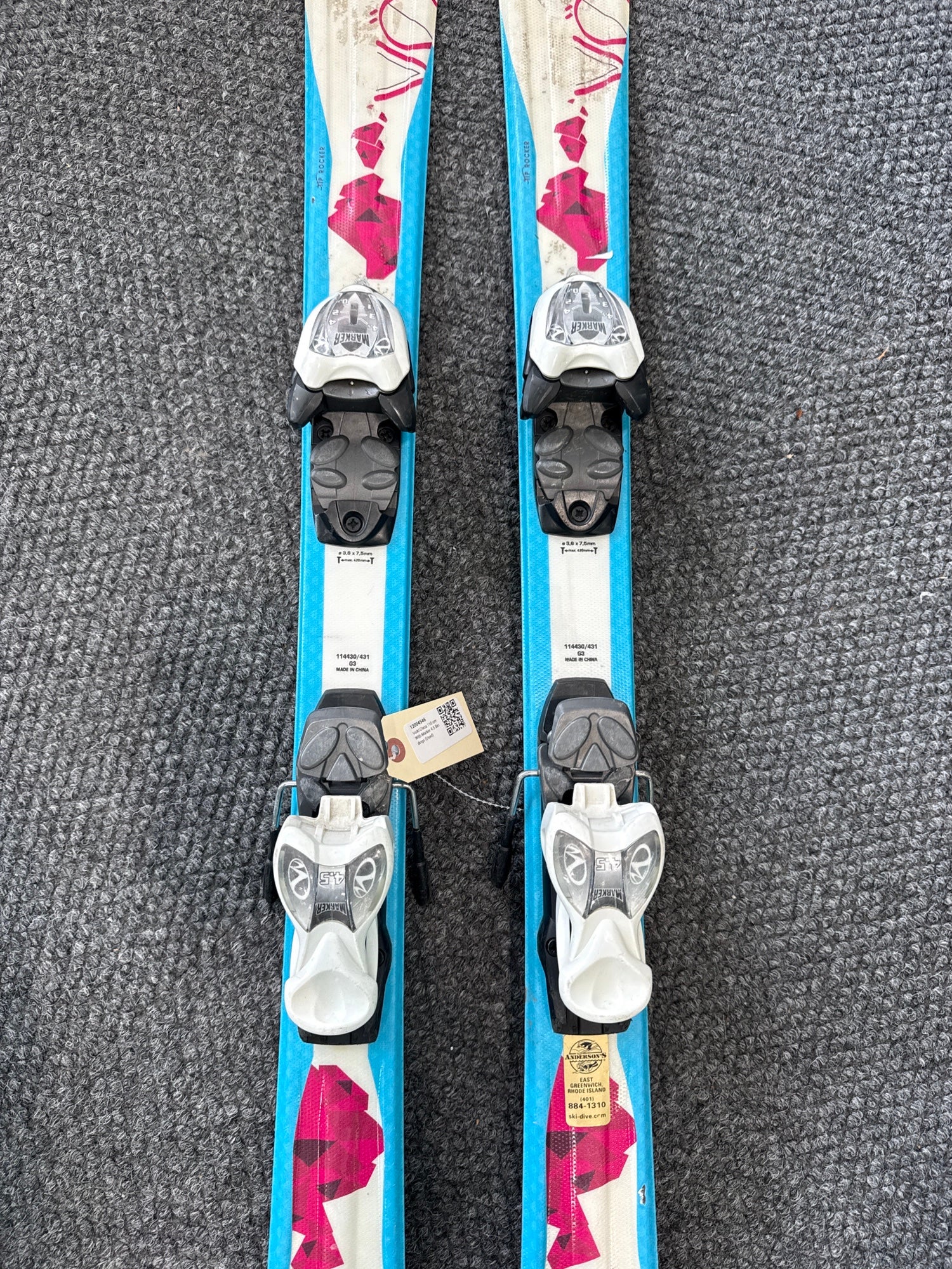 Volkl Chica 110 cm With Marker 4.5 Bindings (Used) | SidelineSwap