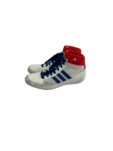 Used Adidas HVC Wrestling Shoes White Junior 03 11692-S000149358