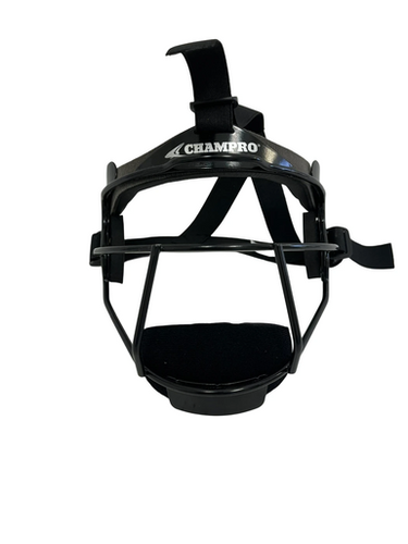 Used Champro ADULT FIELDERS MASK BB/SB Fielders Mask Black One Size 11692-S000149399