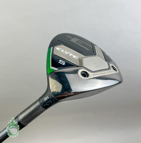 Right Handed Callaway ELYTE 5 Wood 18* Denali 60g Regular Graphite Golf Club